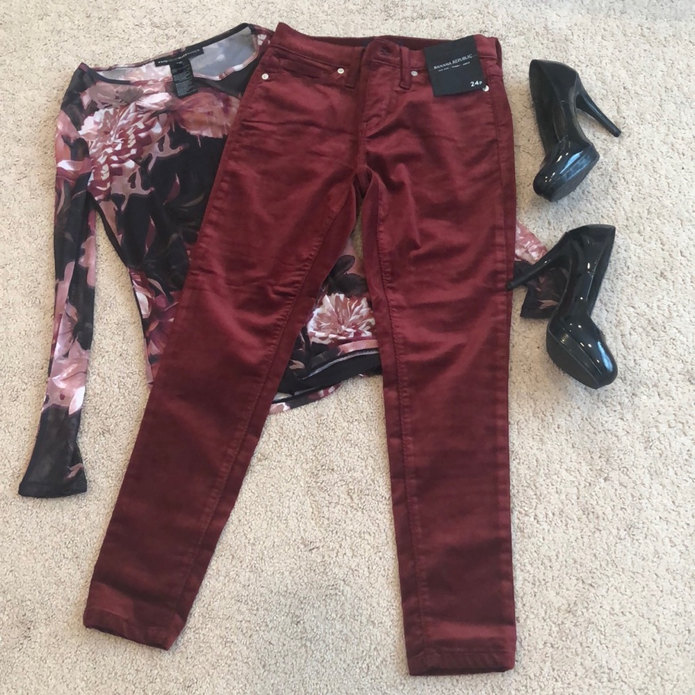 Banana Republic Corduroy Skinny Pants
